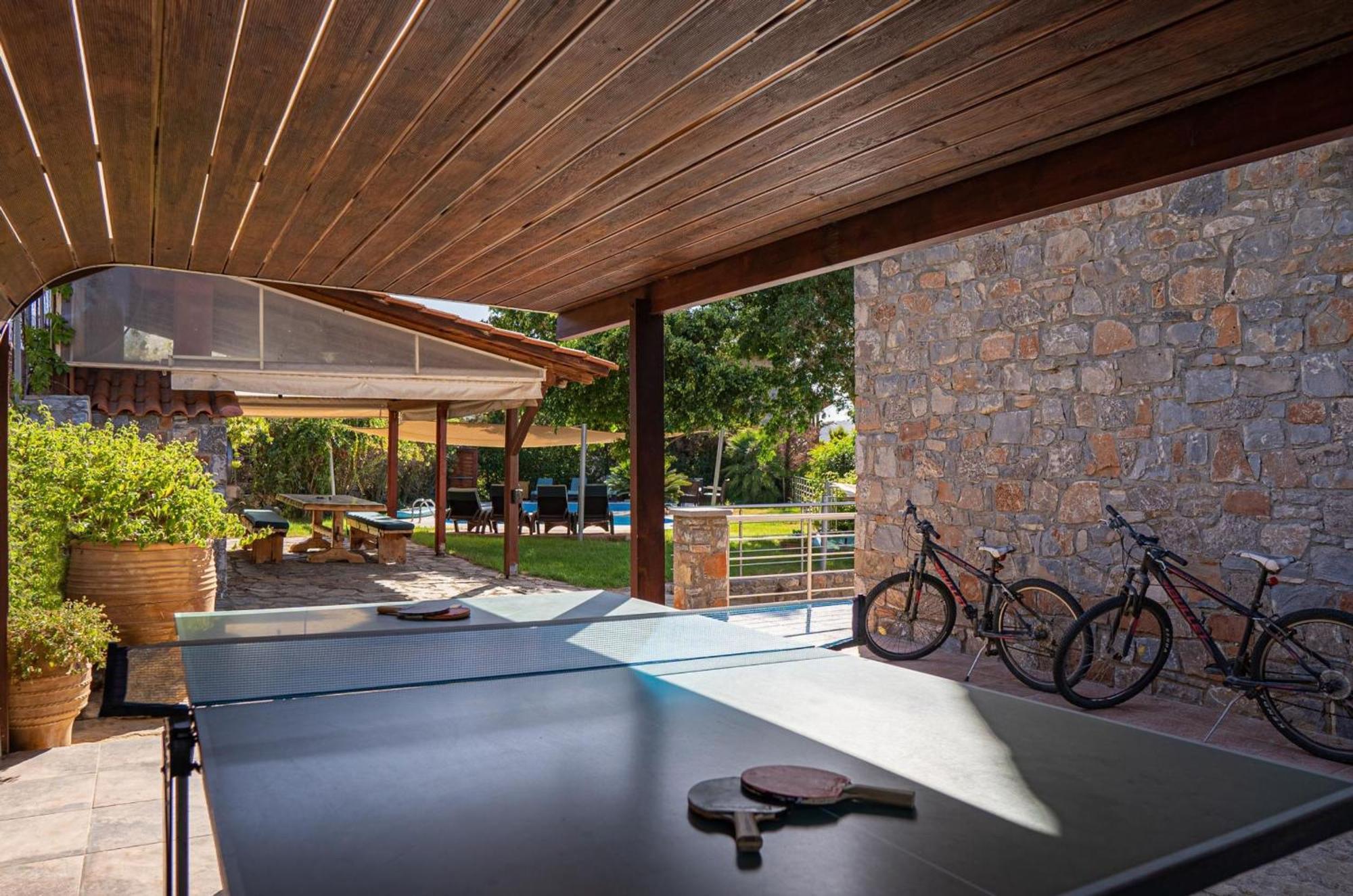 Iris Stone Built Villa Mílatos Exterior foto
